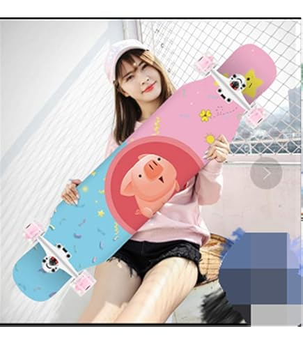 Amazon | クルージング用スケートボードロングボード42インチ - フリー